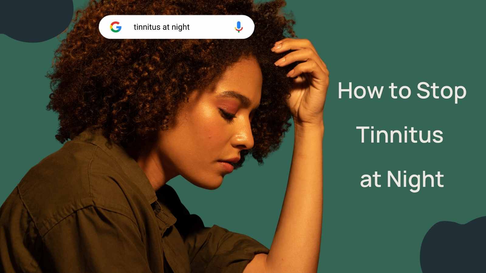 How to Stop Tinnitus at Night